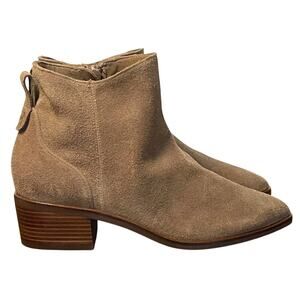 Cole Haan Grand 360 Vayda Ankle Boots 7 Tan Suede NWOT Womens Booties Capsuel